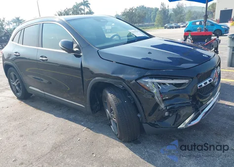 2025 Mercedes-Benz Gla 250 4Matic from USA, damaged, VIN W1N4N4HB9SJ663248
